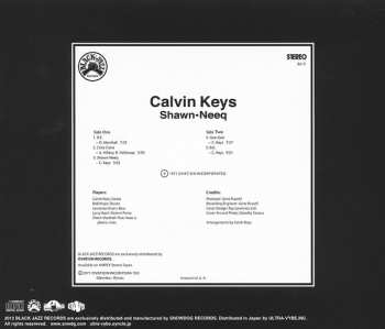 CD Calvin Keys: Shawn-Neeq