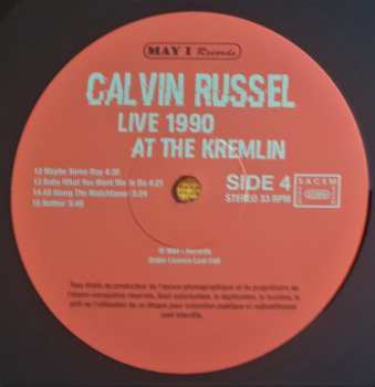 2LP Calvin Russell: Live 1990 At The Kremlin