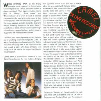 2CD Camel: A Live Record