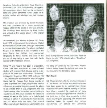 2CD Camel: A Live Record