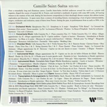 34CD/Dobozkészlet Camille Saint-Saëns: Camille Saint-Saëns Edition