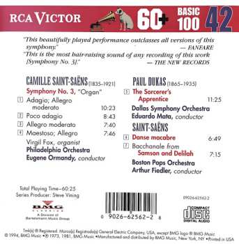 CD The Philadelphia Orchestra: Saint-Saëns Symphony No. 3 "Organ"
