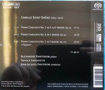 SACD Camille Saint-Saëns: Piano Concertos 3, 4 & 5 «L'Égyptien»