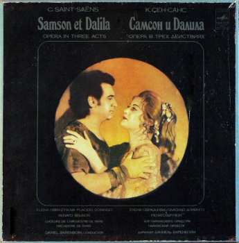 3LP/Dobozkészlet Daniel Barenboim: Samson Et Dalila (Opera In Three Acts) (3xLP+BOX+BOOKLET)