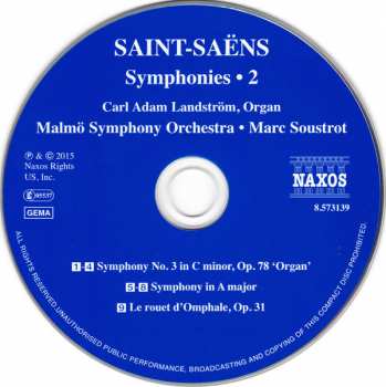CD Camille Saint-Saëns: Symphonies • 2