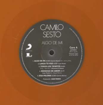 LP Camilo Sesto: Algo De Mi CLR