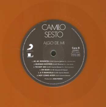 LP Camilo Sesto: Algo De Mi CLR