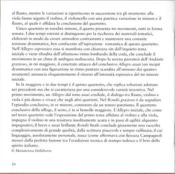 CD Gabriele Formenti: 6 Flute Quartets