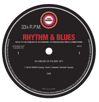 LP Can: In Concert At The BBC 1973