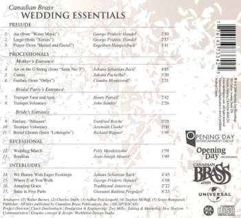 CD The Canadian Brass: Wedding Essentials