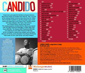 2CD Candido: Latin Fire / In Indigo / The Volcanic / Featuring Al Cohn 