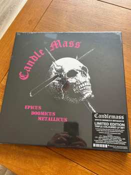 3LP/Dobozkészlet Candlemass: Epicus Doomicus Metallicus LTD | DLX | CLR