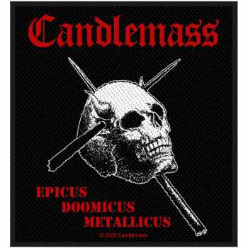Merch Candlemass: Felvarró Epicus Doomicus Metallicus