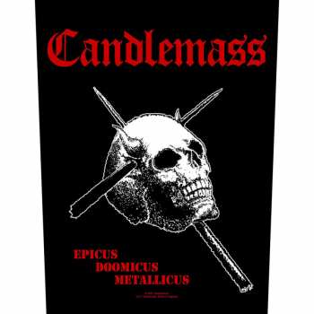 Merch Candlemass: Hátfelvarró Epicus Doomicus Metallicus