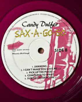 LP Candy Dulfer: Sax-A-Go-Go CLR | LTD | NUM