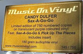 LP Candy Dulfer: Sax-A-Go-Go CLR | LTD | NUM