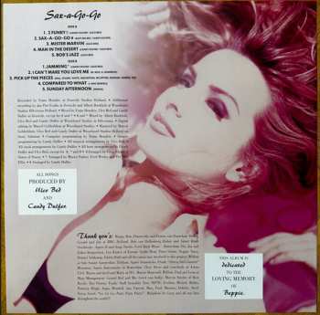 LP Candy Dulfer: Sax-A-Go-Go CLR | LTD | NUM