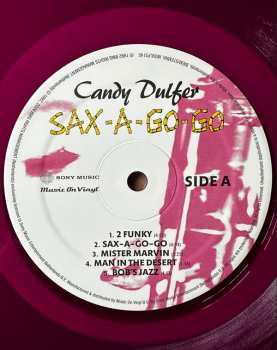 LP Candy Dulfer: Sax-A-Go-Go CLR | LTD | NUM