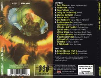 2CD Canned Heat: Living The Blues