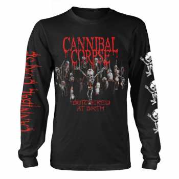 Merch Cannibal Corpse: Hosszú ujjú póló Butchered At Birth Baby