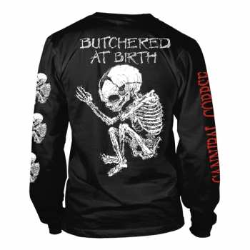 Merch Cannibal Corpse: Tričko S Dlouhým Rukávem Butchered At Birth Baby S