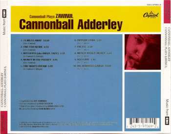 CD Cannonball Adderley: Cannonball Plays Zawinul