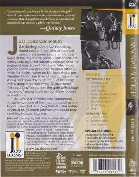DVD Cannonball Adderley: Live In '63