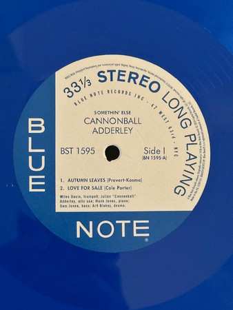 LP Cannonball Adderley: Somethin' Else CLR | LTD