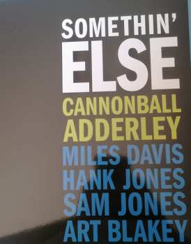 LP Cannonball Adderley: Somethin' Else DLX