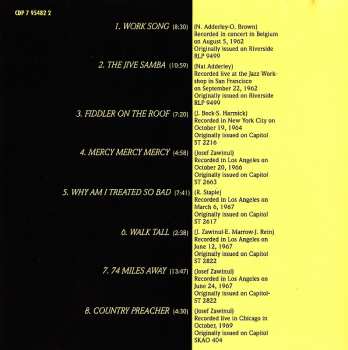 CD Cannonball Adderley: The Best Of Cannonball Adderley - The Capitol Years