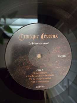LP Cantique Lepreux: Le Bannissement