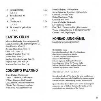 10CD/Dobozkészlet Cantus Cölln: Cantus Cölln Edition