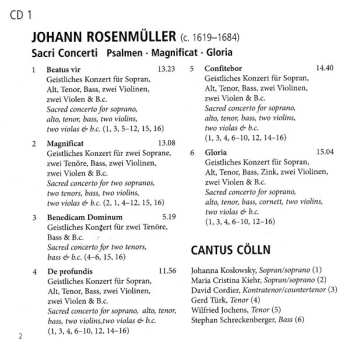 10CD/Dobozkészlet Cantus Cölln: Cantus Cölln Edition