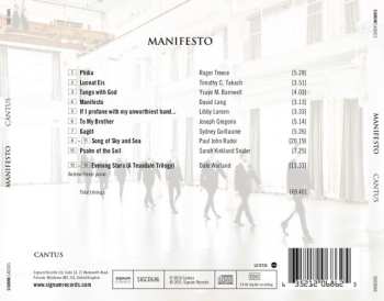 CD Cantus: Manifesto