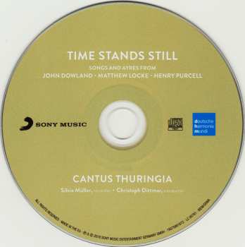 CD Cantus Thuringia: Time Stands Still