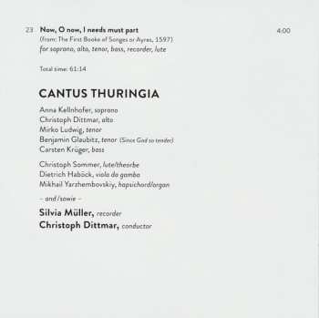 CD Cantus Thuringia: Time Stands Still