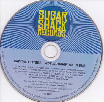 CD Capital Letters: Wolverhampton In Dub
