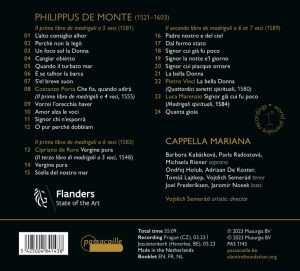 CD Philippe De Monte: Madrigali Spirituali DIGI