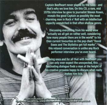 CD Captain Beefheart: The Classic Interviews