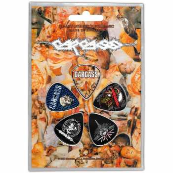 Merch Carcass: Gitár pengető készlet I Reek Of Putrefaction