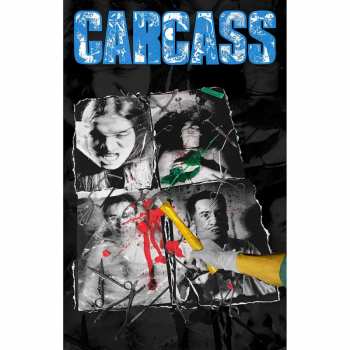 Merch Carcass: Textil poszter Necroticism