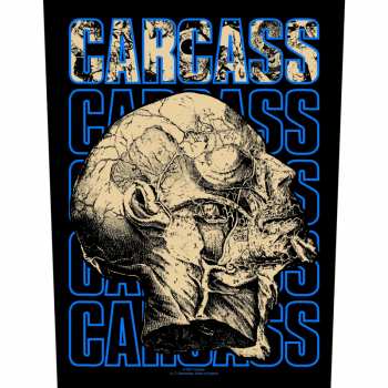 Merch Carcass: Hátfelvarró Necro Head