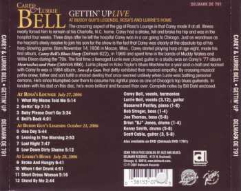 CD Carey Bell: Gettin' Up Live