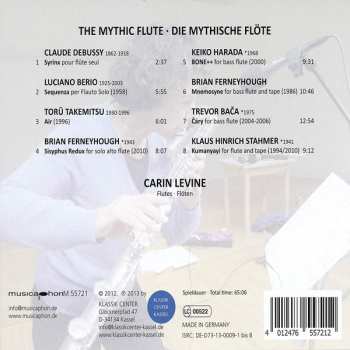 CD Carin Levine: The Mythic Flute - Die Mythische Flöte