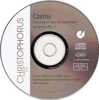 CD Carl Czerny: Concerto For Four-Handed Piano & Orchestra / Symphony No. 2