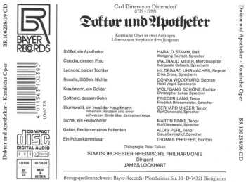 2CD Waltraud Meier: Doktor Und Apotheker