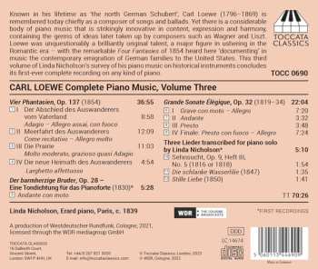 CD Linda Nicholson: Complete Piano Music, Volume Three
