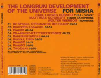 CD Carl Ludwig Hübsch's Longrun Development Of The Universe: #5 For Misha