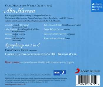 CD Carl Maria von Weber: Abu Hassan / Symphony No. 1