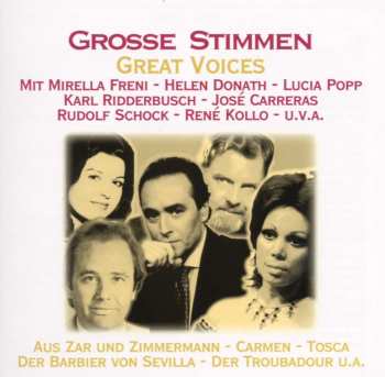 Album Carl Maria von Weber: Große Stimmen